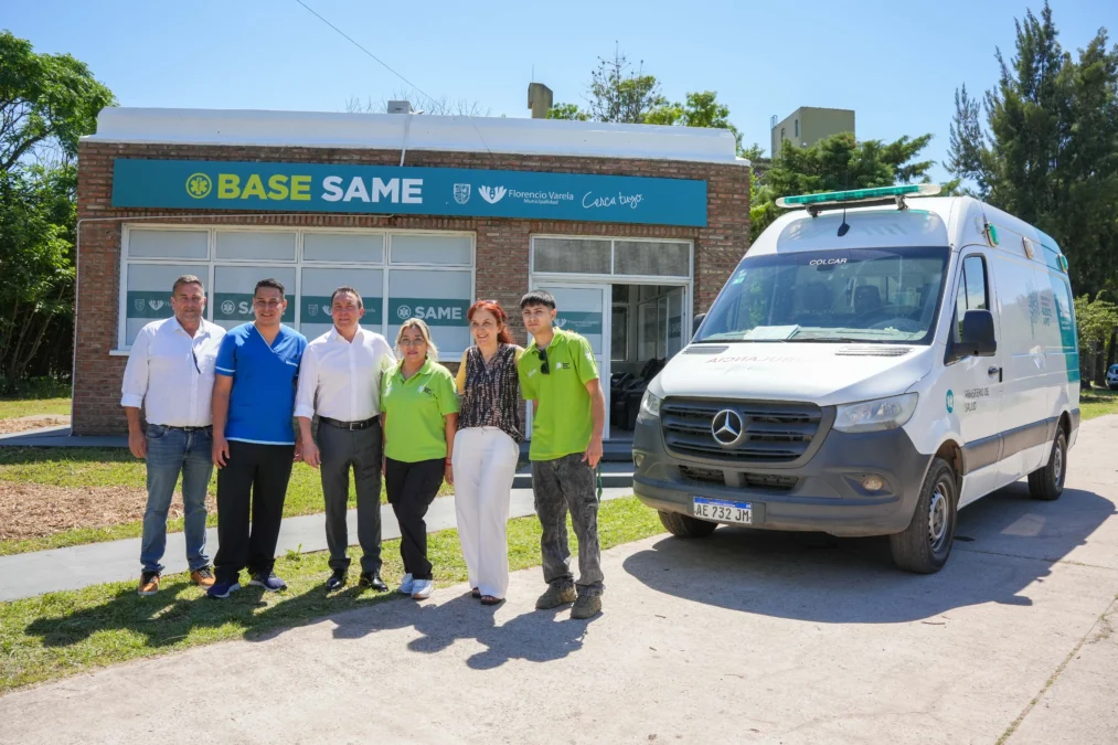 Nueva base SAME en el predio ex AGFA en Florencio Varela