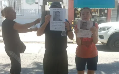 ¿Dónde está Silvio?: Familiares reclaman frente a la Comisaría 1ra que aparezca el empleado municipal