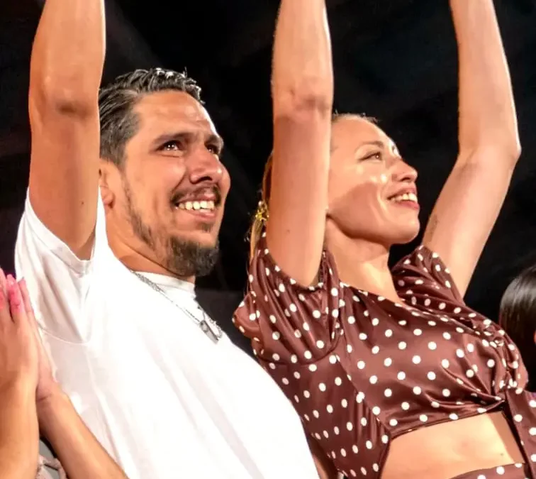 El bailarín varelense Adrián Giménez en el Festival de Cosquín