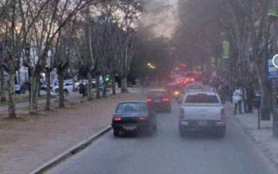 Reconstrucción de pavimentos sobre av. San Martín