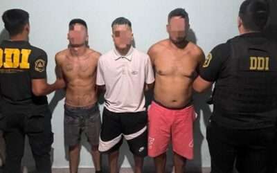 Detuvieron a 3 sujetos por atacar a tiros una barbería y secuestraron varias armas en Florencio Varela