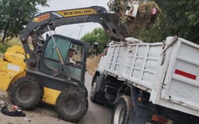 Operativos de limpieza tras las lluvias