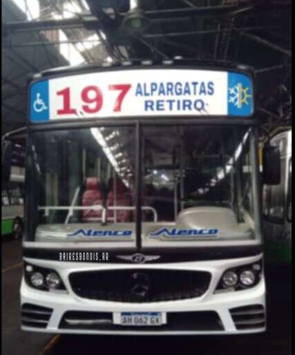El colectivo 197 que une  CABA con Florencio Varela tendrá su línea expreso nocturna