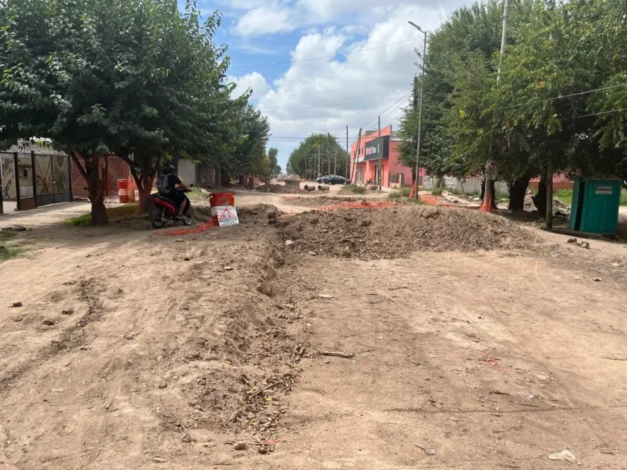 Se frenó la obra de la av. Cariboni fundamental para la movilidad de una amplia zona de Florencio Varela