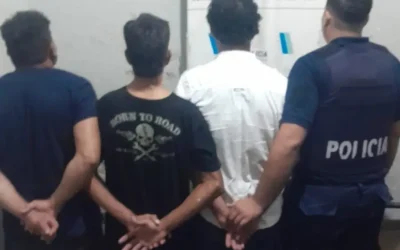 Varios detenidos por consumo de estupefacientes en vía pública en Varela