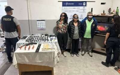 Florencio Varela: Operativo antidroga culminó con tres detenidos y secuestro de un arma de fuego