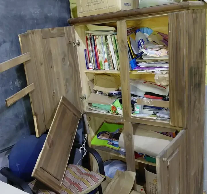 Delincuentes robaron otra escuela en Florencio Varela en inicio de clases
