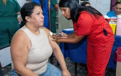 Segunda etapa en la campaña de vacunación antigripal en Florencio Varela