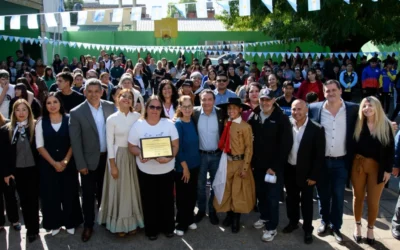 La escuela secundaria Nº56 lleva el nombre del bombero voluntario «Sebastián Campos»