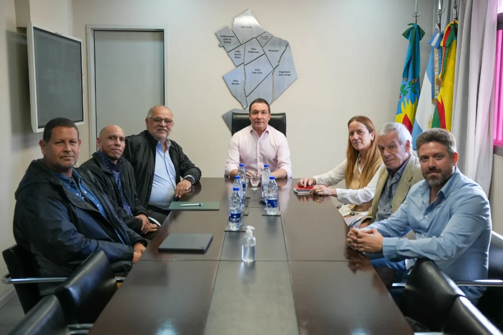 El intendente Watson se reunió con autoridades del  ENRE