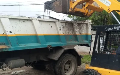 Cesaron las lluvias, pero las tareas de saneamiento continuaron en los barrios