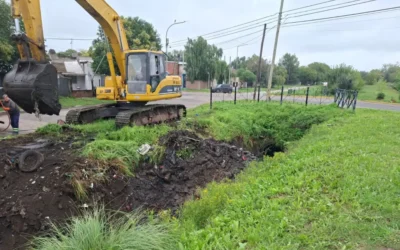 Servicios públicos en Varela tras las lluvias