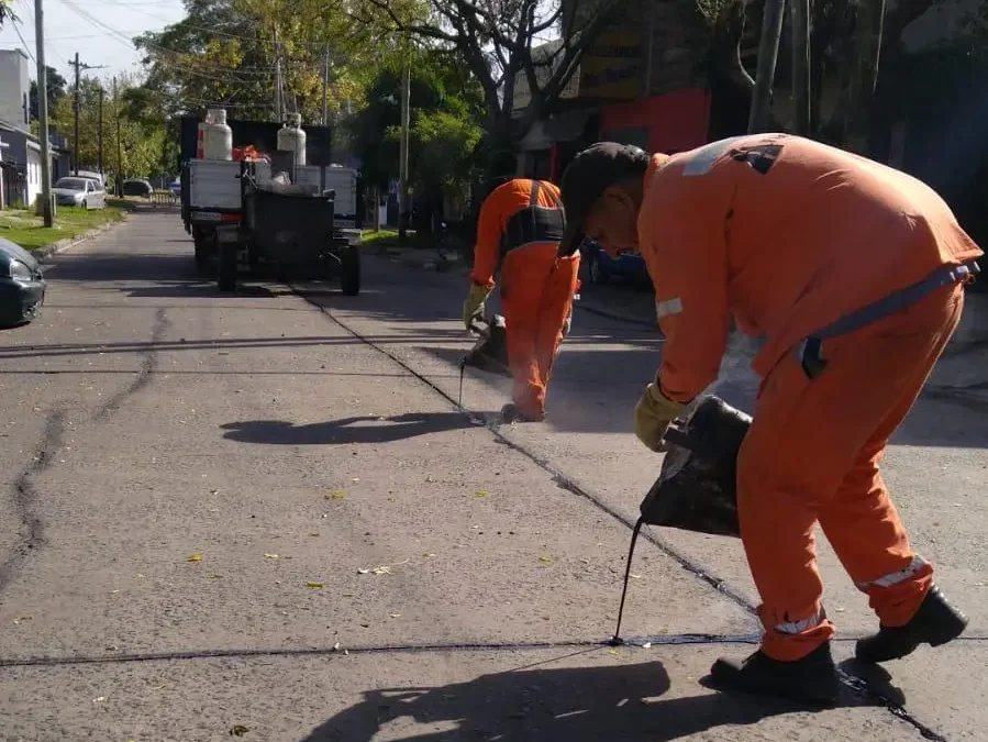 Labores para el sostenimiento de la red vial en Varela