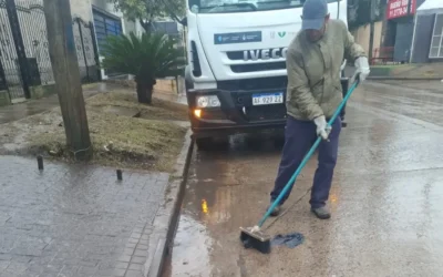 Operativos de higiene urbana en Florencio Varela