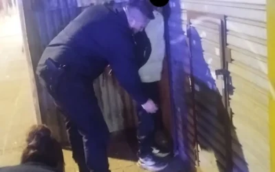 Forzó el ingreso en una obra en pleno centro de Varela y fue detenido