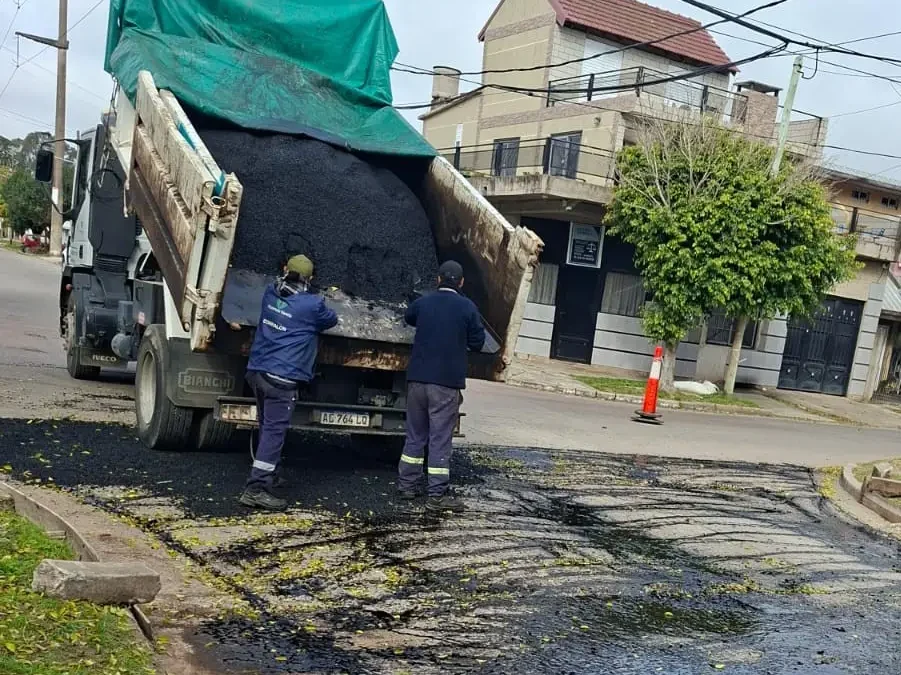 Tareas de mantenimiento y de limpieza en Florencio Varela