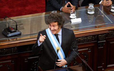 Javier Milei asiste al Tedeum y ensaya una foto de unidad, pese a que la interna no afloja
