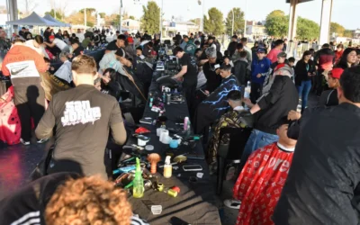 Una competencia de barbería con más de 60 participantes solidarios