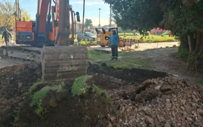 Avanzan nuevas obras en Villa del Plata y Villa Vatteone Centro