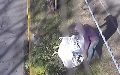 Multaron a un vecino por arrojo de basura en la vía pública en la zona céntrica de Florencio Varela