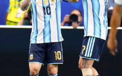 Con doblete y récord de Messi, la Selección argentina le ganó 2-0 a Austria y se clasificó a 16avos de final
