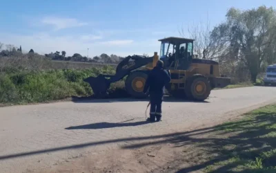 Operativo de higiene urbana en accesos, calles y espacios públicos en Florencio Varela