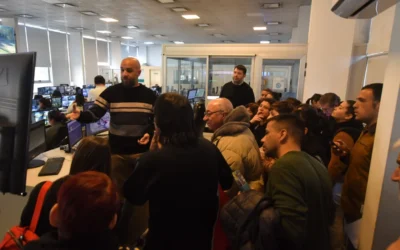 Reunión de seguridad con frentistas de Santa Inés y Luján