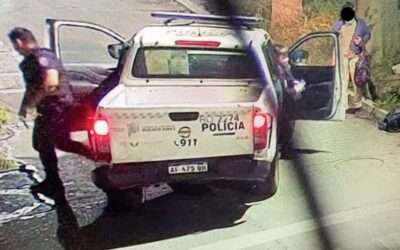 La Policía intervino en un caso  de violencia de género en la vía pública