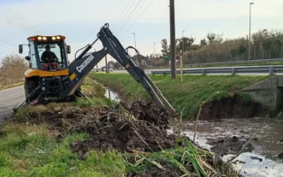 “Alerta Naranja”: Prosiguen los operativos de limpieza ante el pronóstico de lluvias