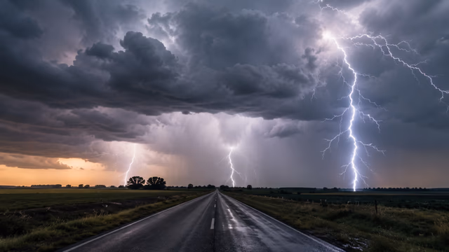 Alerta meteorológico: rige alerta naranja por tormentas severas, granizo y ráfagas en el AMBA y varias provincias