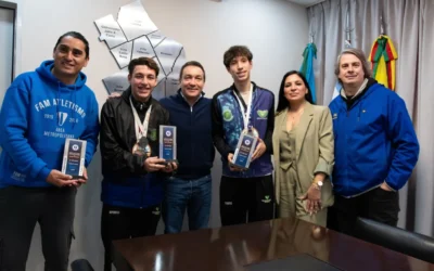 Andrés Watson reconoció el esfuerzo de jóvenes atletas varelenses