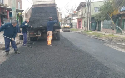 Bacheos en el barrio La Sirena