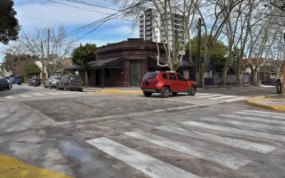 Andrés Watson oficializó la culminación de un sector con historia de la calle Jorge Newbery