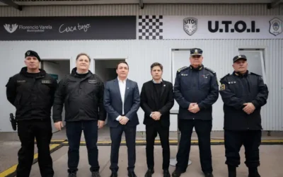 Kicillof junto a Watson inauguraron una nueva base de la UTOI en Florencio Varela: “Se acabaron las zonas liberadas en la Provincia”