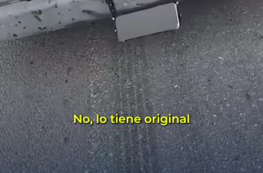VIDEO. “Fíjate si me hacés zafar”: camionero tapaba su patente con barro para no ser detectado con los radares