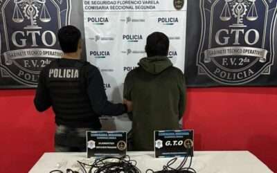 Allanamiento y detención por robo en la escuela 44 de Don José