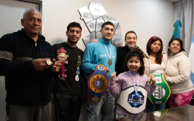 Los Amaya, una familia varelense con el boxeo en la sangre
