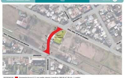 Inicio de obra estratégica en el casco céntrico