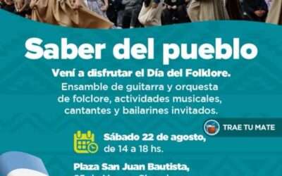 Expresiones artísticas e identidad en el Día del Folklore en la plaza San Juan Bautista