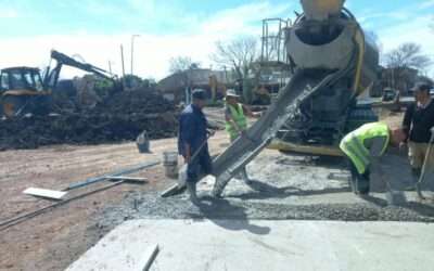 Avance en obras de conectividad vehicular en Florencio Varela