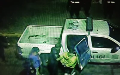 Los atraparon robando un local en El Parque gracias a las cámaras del Municipio