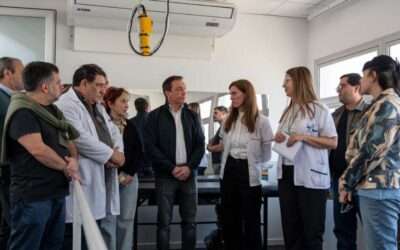 Polo sanitario de Km 26,700: Watson y la viceministra Navarro recorrieron el Centro de Rehabilitación y Oncología de Av. Novak