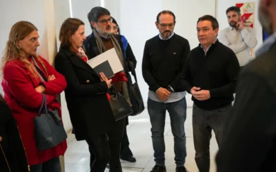 Andrés Watson junto a fiscales: “Con el único fin de cuidar a cada residente en Florencio Varela».