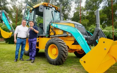 Florencio Varela sumó nuevas máquinas para limpieza y saneamiento en los barrios